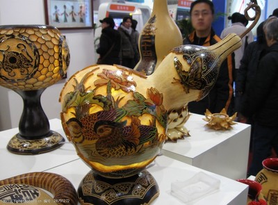 葫芦工艺品 中国传统文化的吉祥象征与匠心传承