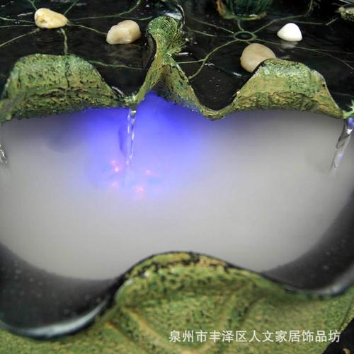 厂家批发 家居饰品摆件 流水工艺品 室内加湿器批发 流水喷泉